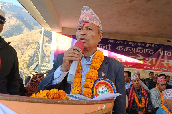 नेपाली कम्युनिष्ट पार्टीले जनताको अधिकारलाई बलियो बनाउँछः भीम रावल